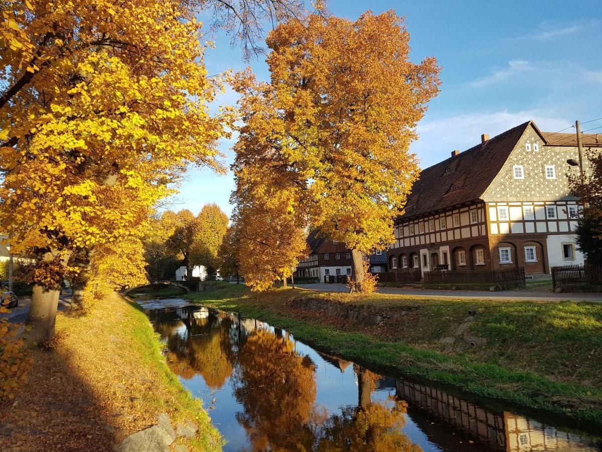 Apartamento Auf-Der-Muehlwiese Großschönau Exterior foto